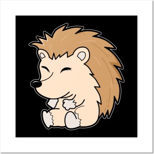 Cute Baby Hedgehog Posters and Art